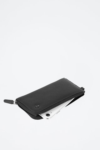 Pochete de couro - Preto