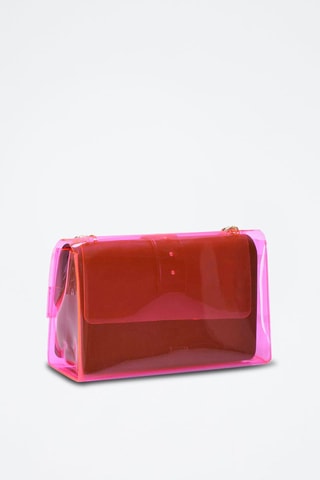 Capa para mala a tiracolo - Rosa-fluorescente