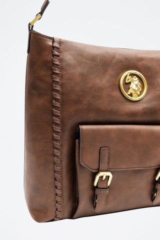 Mala de ombro Countryside Castanho-escuro