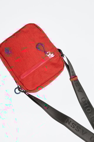 Mala a tiracolo New Knock-In Vermelho