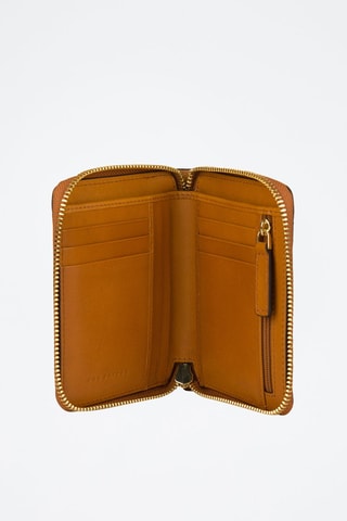 Carteira em couro Cecilia - Camel