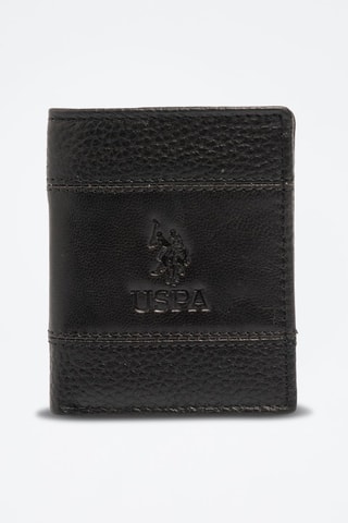 Carteira em couro Union Preto
