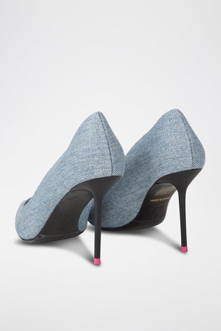 Sapatos de salto de ganga - Azul