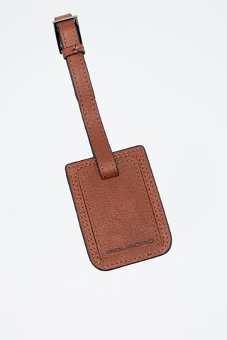 Estojo e dispositivo em couro - Castanho