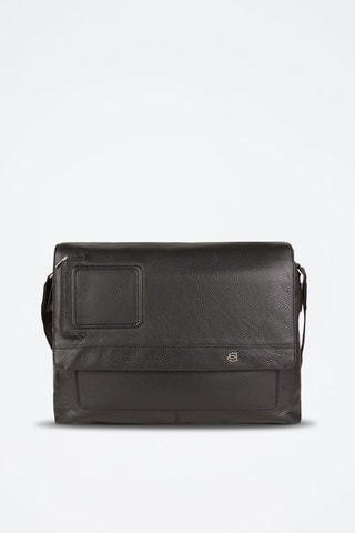 Porta-documentos de couro - Preto