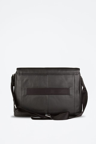 Porta-documentos de couro - Preto