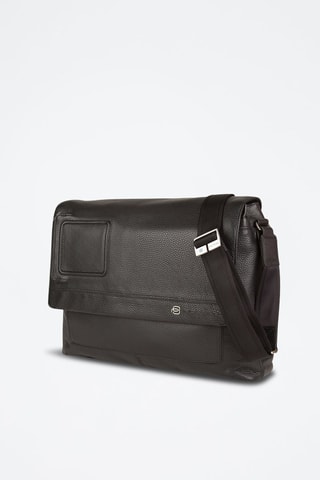 Porta-documentos de couro - Preto