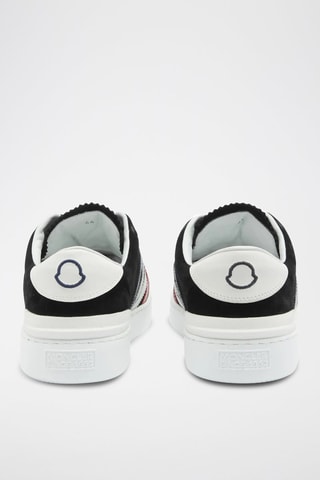 Sneakers em couro Monaco M Low Top - Preto