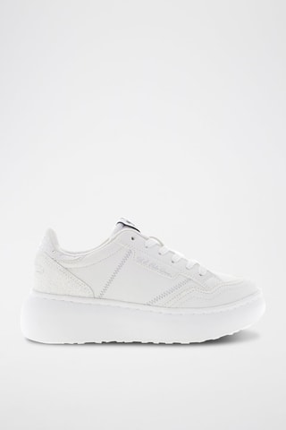 Sapatilhas com plataforma Meghan - Branco