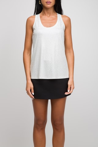 Camisola de alças - Branco