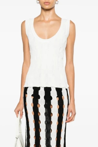 Camisola de alças - Branco