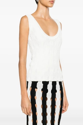 Camisola de alças - Branco