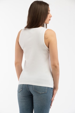 Camisola de alças - Branco
