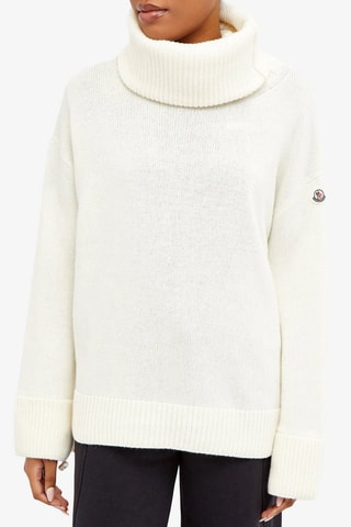 Camisola de lã vierge Chunky - Bege