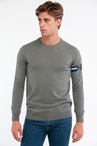 Camisola em lã - Cinzento - Harmont & Blaine Jeans