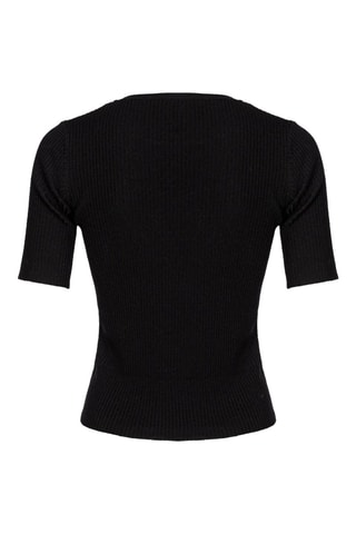 Camisola de lã - Preto