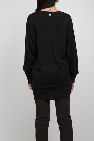 Camisola de lã - Preto