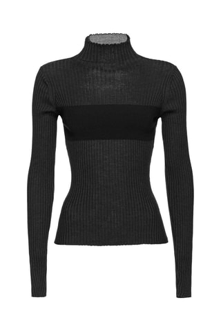 Camisola em lã - Preto