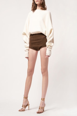 Camisola em lã - Branco