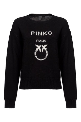 Camisola em lã - Preto