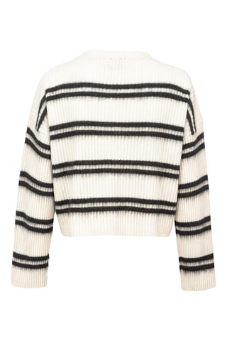 Camisola em lã e mohair - Branco