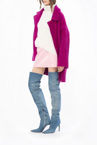 Camisola em lã e caxemira - Branco