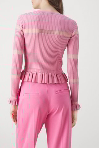 Casaco de malha - Rosa