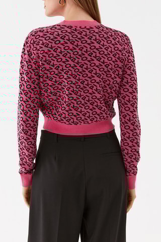 Casaco em lã - Rosa