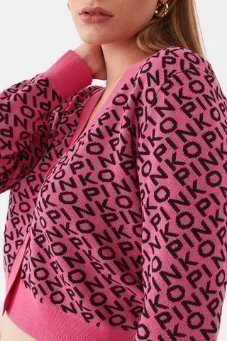 Casaco em lã - Rosa