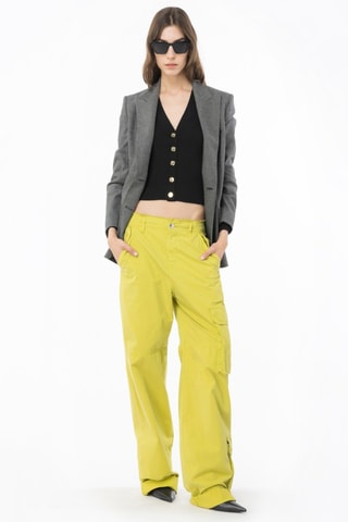 Casaco em lã - Preto