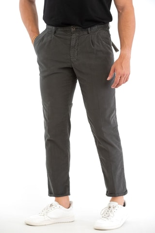 Calças chino - Antracite - Incotex
