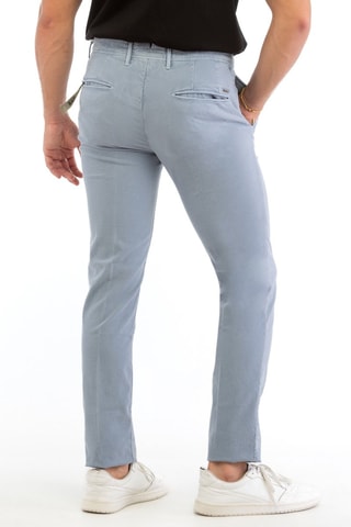 Calças slim - Azul-claro - Incotex