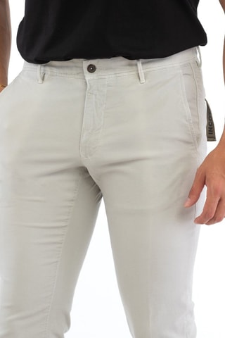 Calças slim - Marfim - Incotex
