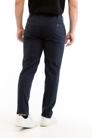 Calças - Azul-marinho - Incotex