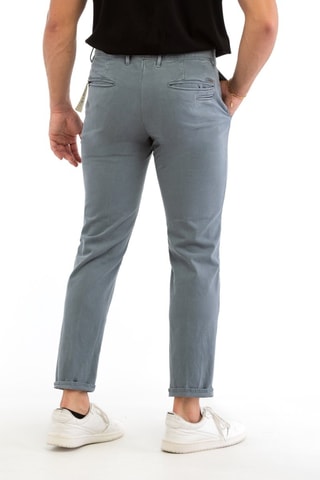 Calças chino slim - Azul - Incotex