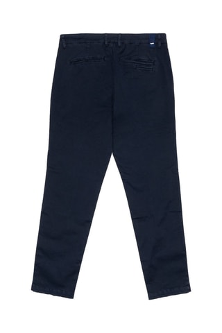 Calças direitas - Azul-marinho