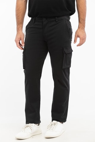 Calças cargo - Preto