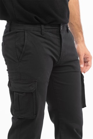 Calças cargo - Preto