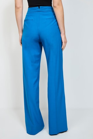 Wollen Broek Blauw