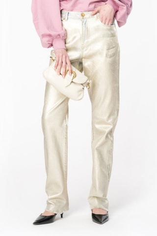 Rechte Broek - Goudkleurig