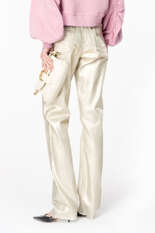 Rechte Broek - Goudkleurig