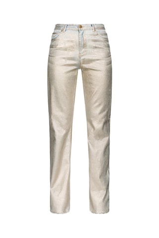 Rechte Broek - Goudkleurig