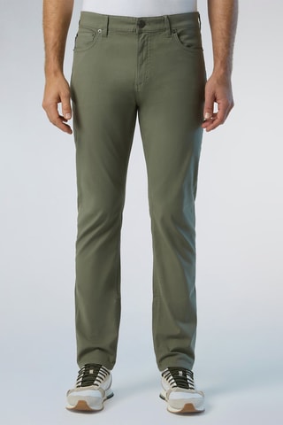 Calças slim - Verde