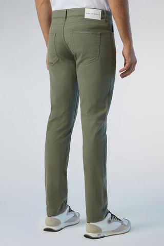 Calças slim - Verde