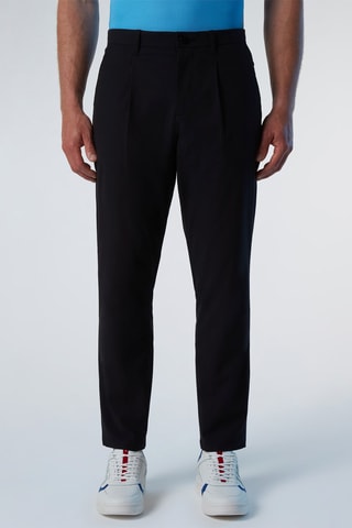 Calças chino slim - Preto