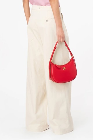 Calças wide legs - Rosa-claro