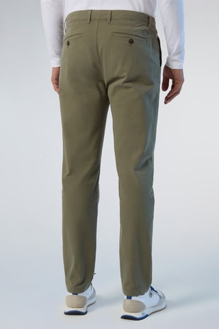 Calças chino slim - Verde-azeitona