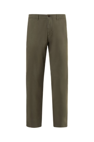 Calças chino slim - Verde-azeitona