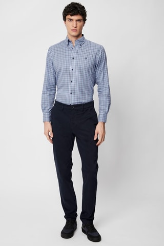 Calças chino slim - Azul-marinho - Harmont & Blaine