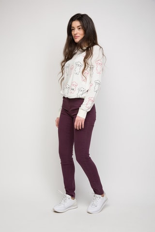 Calças de ganga skinny Bordô - Armani Exchange